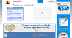 Desktop Screenshot of langreanosenelmundo.org